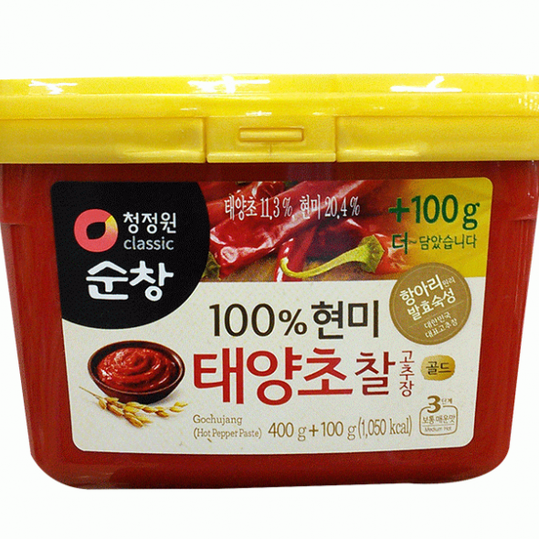 청정원)현미찰고추장 400g+100g