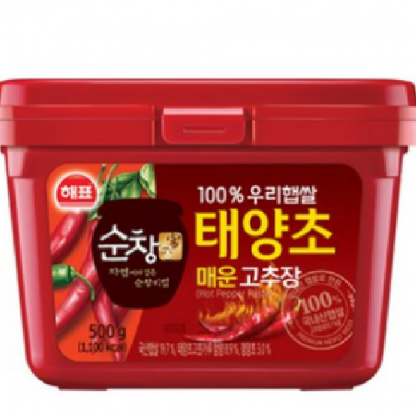 해표)순창궁매운햅쌀고추장 500g