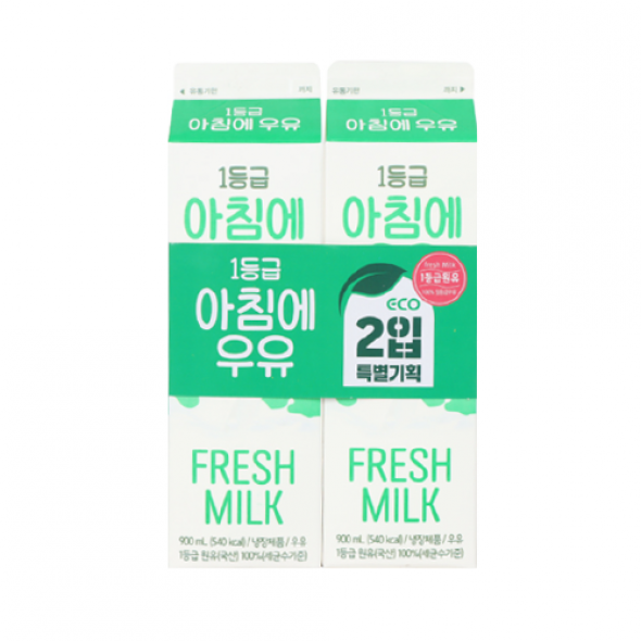 남양)아침에우유기획 900ml+900ml