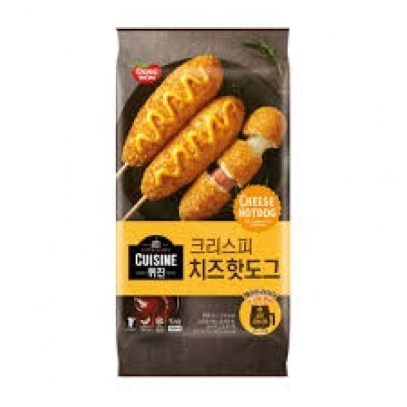 동원)퀴진크리스피치즈핫도그400g