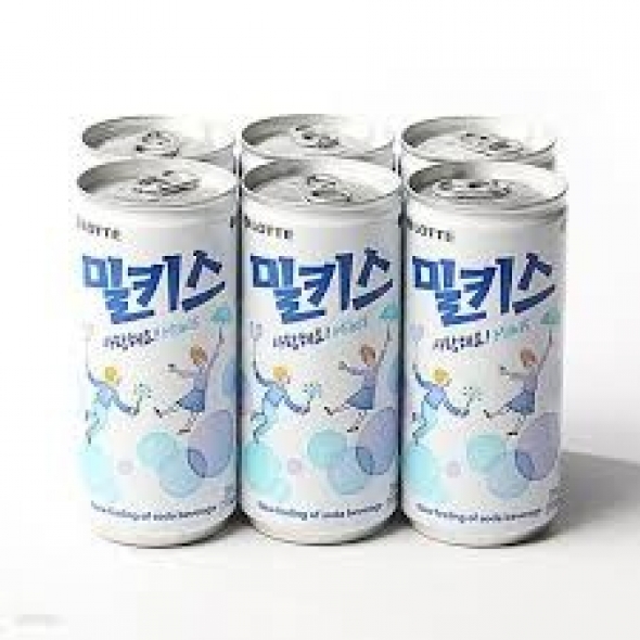 롯데밀키스210캔6입210ml*6