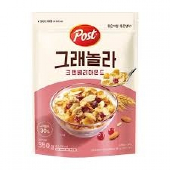 포스트아몬드크랜베리그래놀라350g