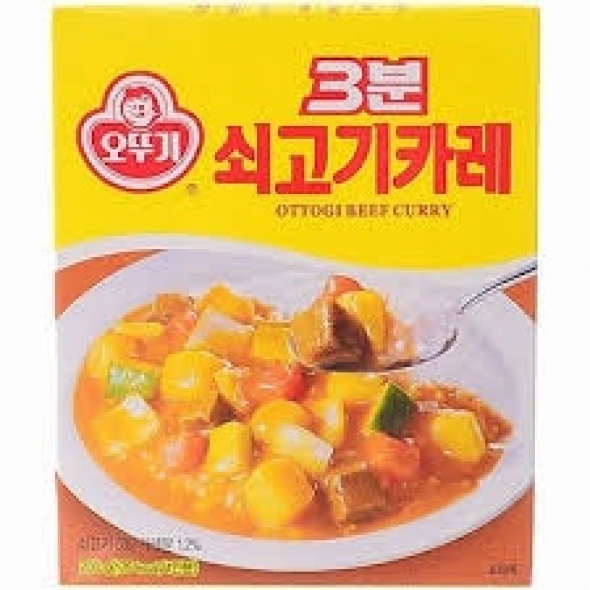 오뚜기 3분 쇠고기카레 200g