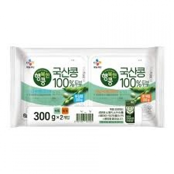 행복한콩/국산콩두부 부침찌개300g*2