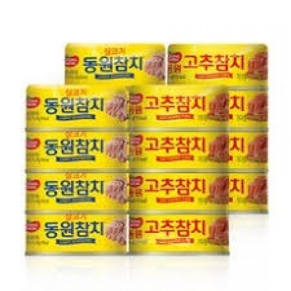 동원)살코기+고추참치 90g