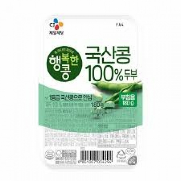 행복한콩/국산콩두부 부침용180g